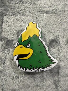New Shake Junt Chicken Head Skateboard Wax Green Yellow Curb Rail Block Logo